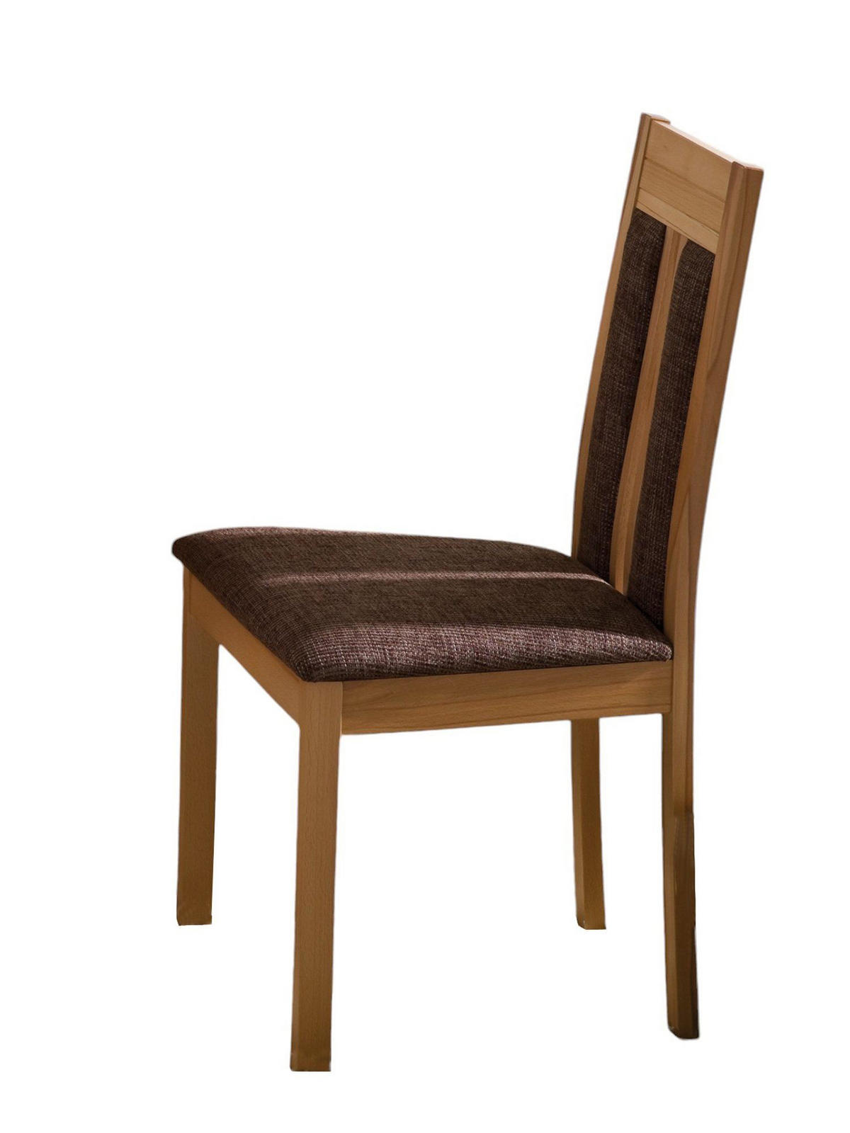 POLSTERSTUHL (2er-Set) Dehlia Massivholz 45 x 43 x 95 Kernbuche/Braun - Kernbuche/Braun, Holz (45/95/43cm) - 58aufmkessel