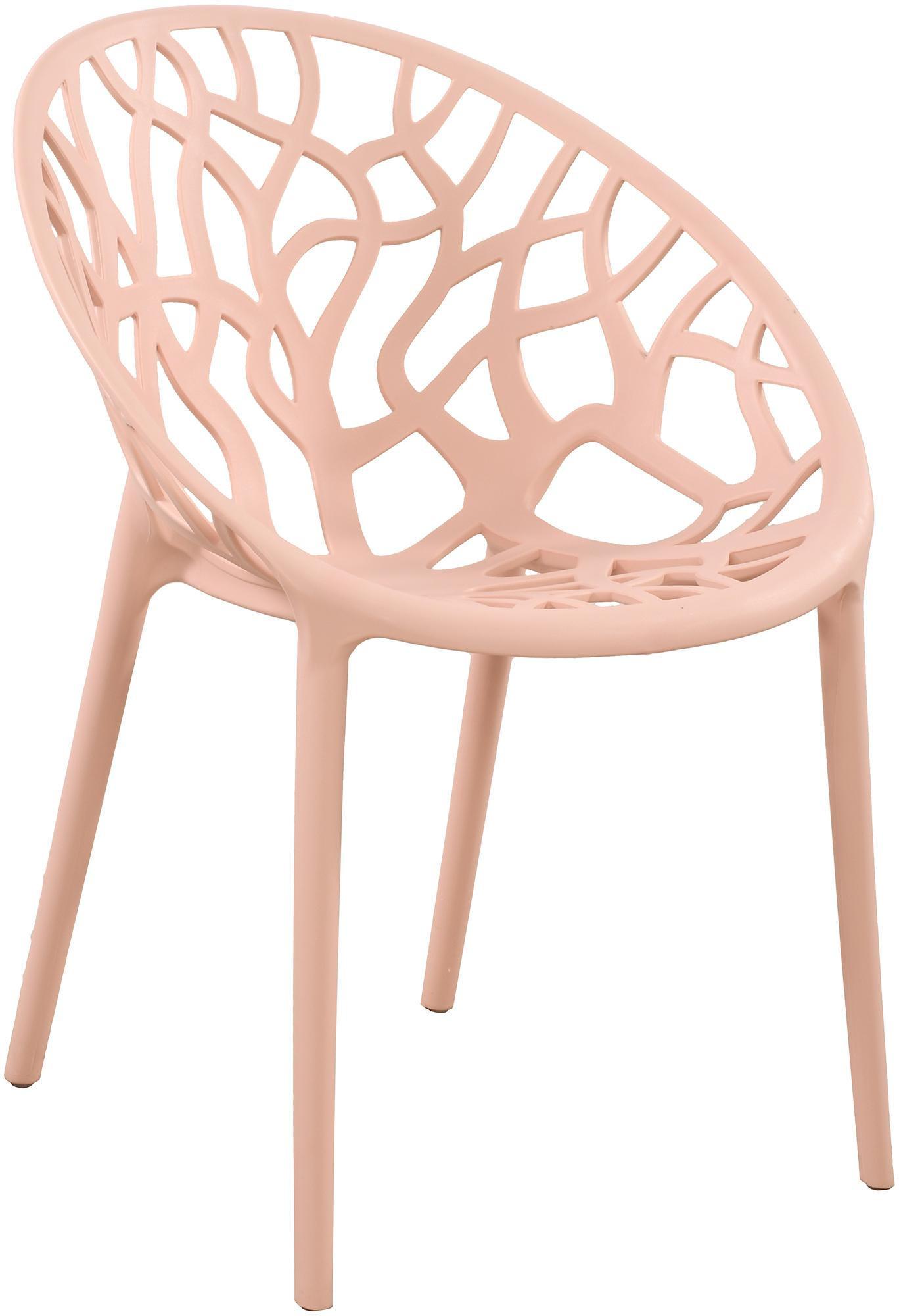 GARTENSTUHL Kunststoff rosa - Rosa, Kunststoff (59/80/60cm) - CLP
