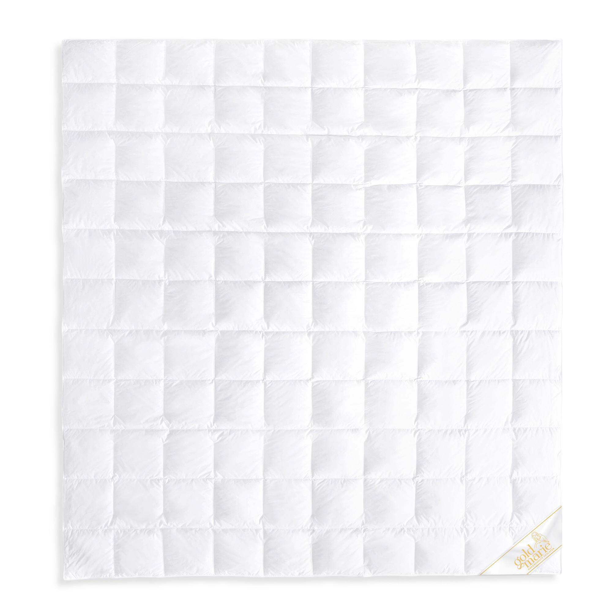 Goldmarie Sommerbettdecke Weiß 200x220 cm