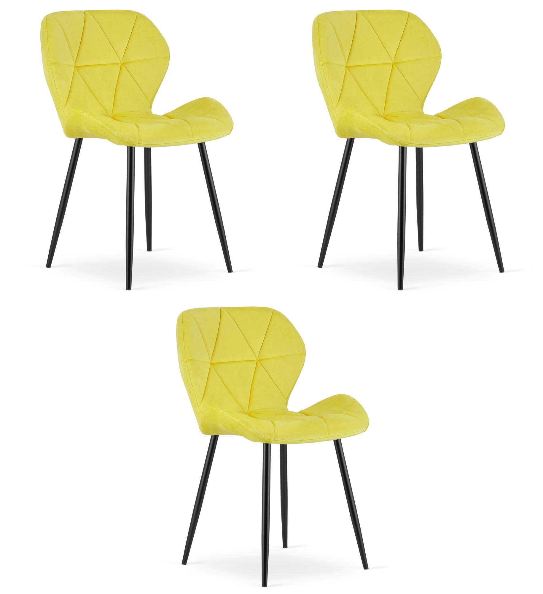 XXXLutz Stuhl Gelb 46x52x53 cm