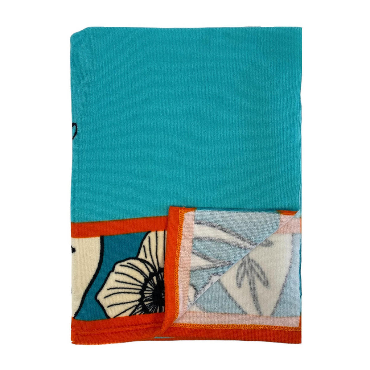 MIKROFASER STRANDTUCH Bondi 90x170 250g/m² blau - Blau, Textil (90/170cm) - LE COMPTOIR DE LA PLAGE