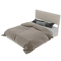 POLSTERBETT 160x200 cm Stauraum hydraulisch beige - Beige, Textil (160/200cm) - LEBENLANG