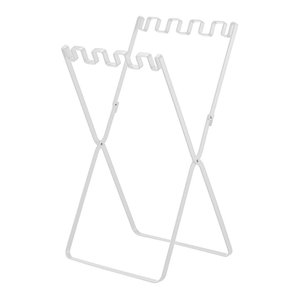 MÜLLSACKSTÄNDER Tower 7908 Weiß Metall 60/33/31.0 cm - Weiß, Metall (33/60/31cm) - Yamazaki