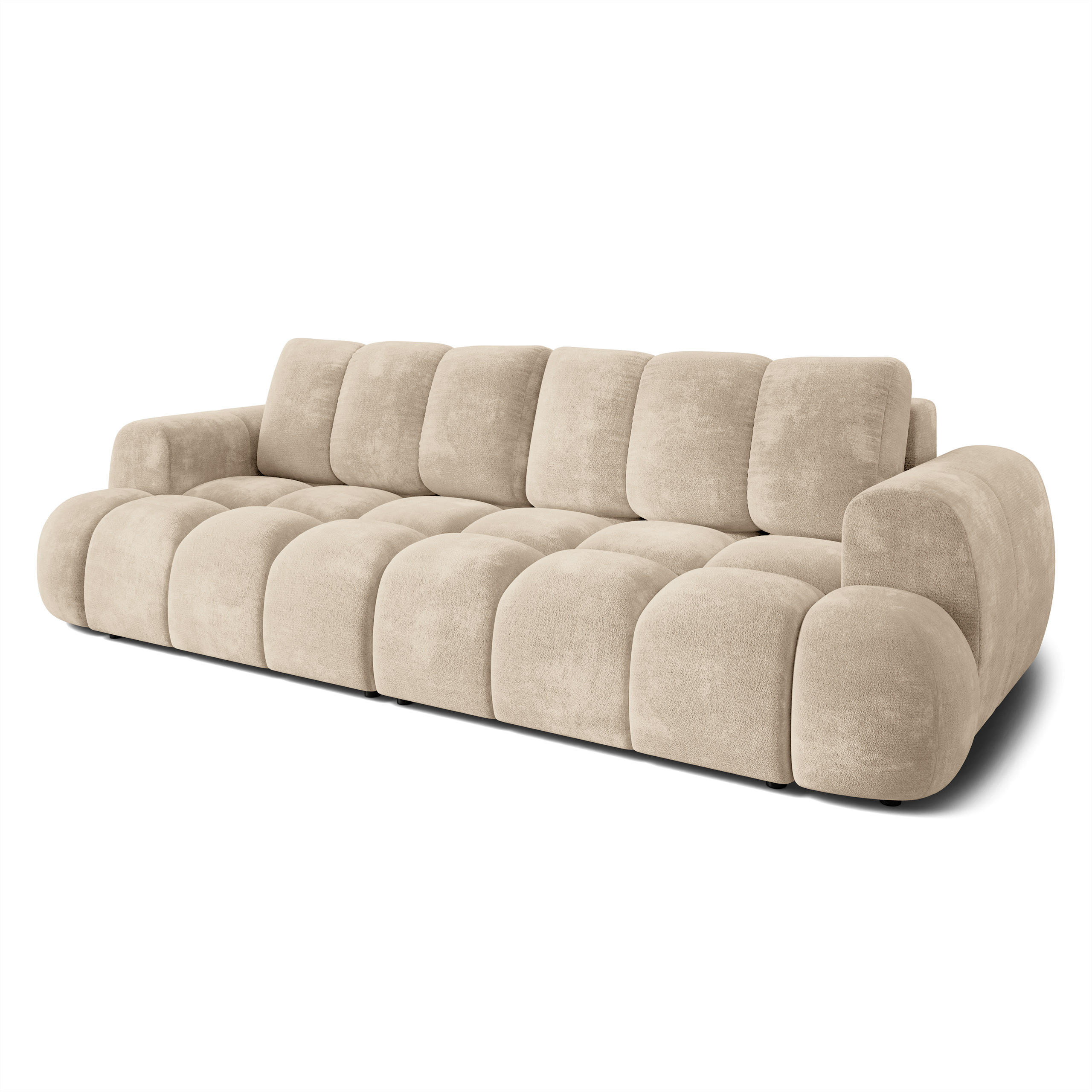 Masseno Bettsofa Creme 300x88x113 cm