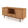 KOMMODE BREIT LEON Wildeiche - Wildeiche, Holz (144/65/45cm) - byoak