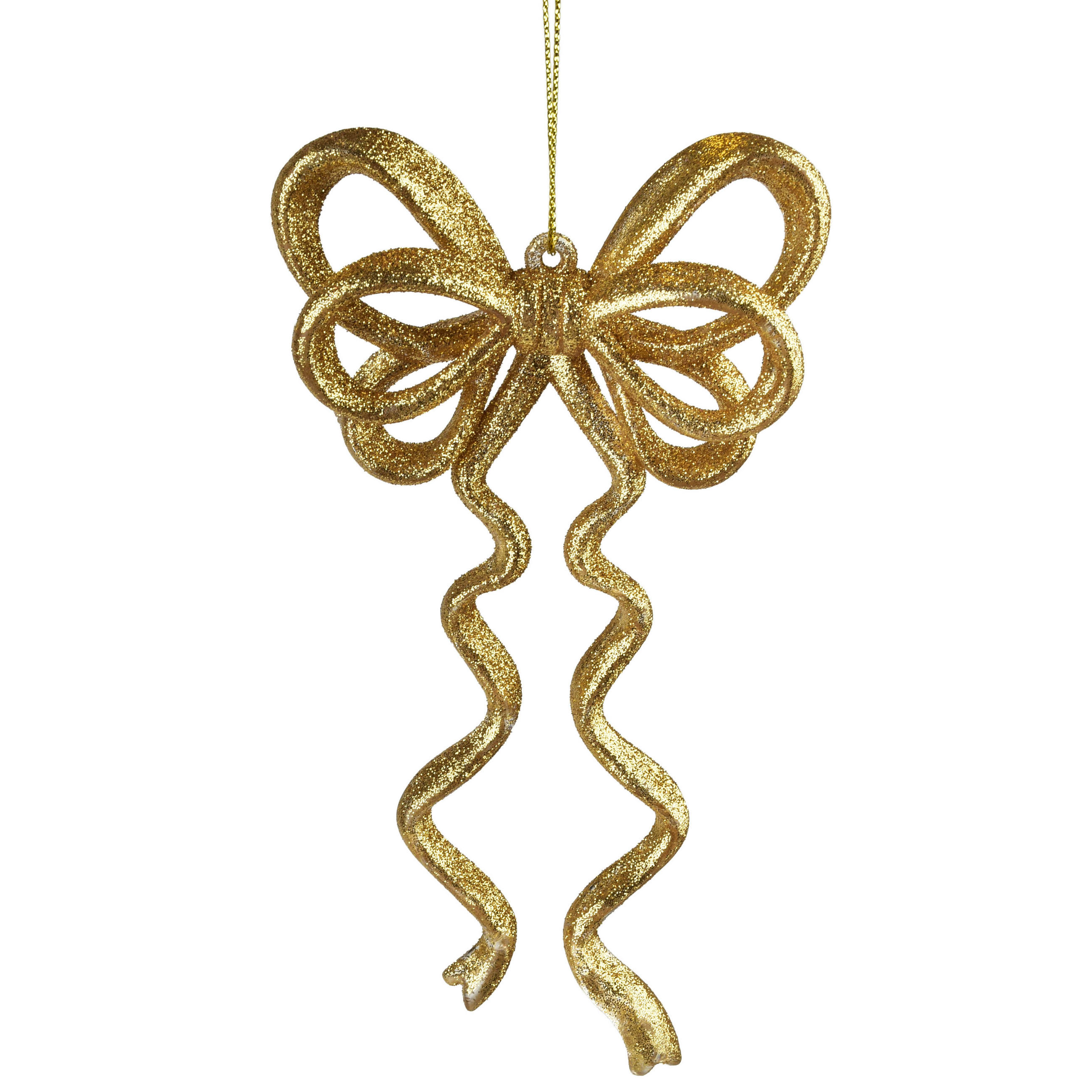 CHRISTBAUMANHÄNGER Santa Lila Gold Acryl - Goldfarben, Kunststoff (8/2.5/15cm) - Mondex
