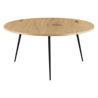 COUCHTISCH Farsund 80/80/40 - Schwarz, Holzwerkstoff (80/80/40cm) - [en.casa]