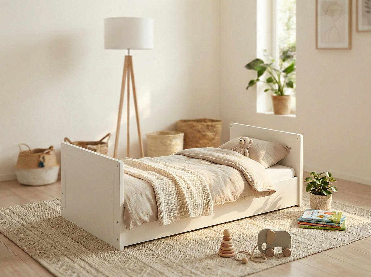 BABYZIMMER Mega-Set Thilo 6-tlg. - Schwarz/Weiß, Holzwerkstoff/Metall (1/1/1cm) - arthur berndt