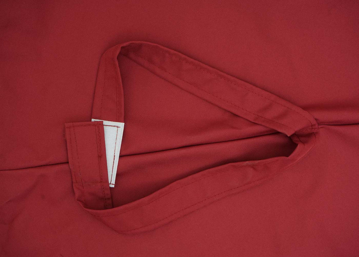 ERSATZ-BEZUG 8 STREBEN RUND Bordeaux - Bordeaux, Textil (400/400cm) - MCW