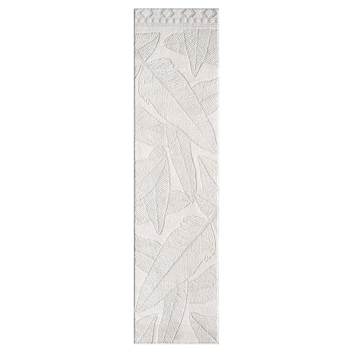 KURZFLOR-TEPPICH Lounge 0629 Creme 80x300 cm - Creme, Textil (80/300cm) - carpet city