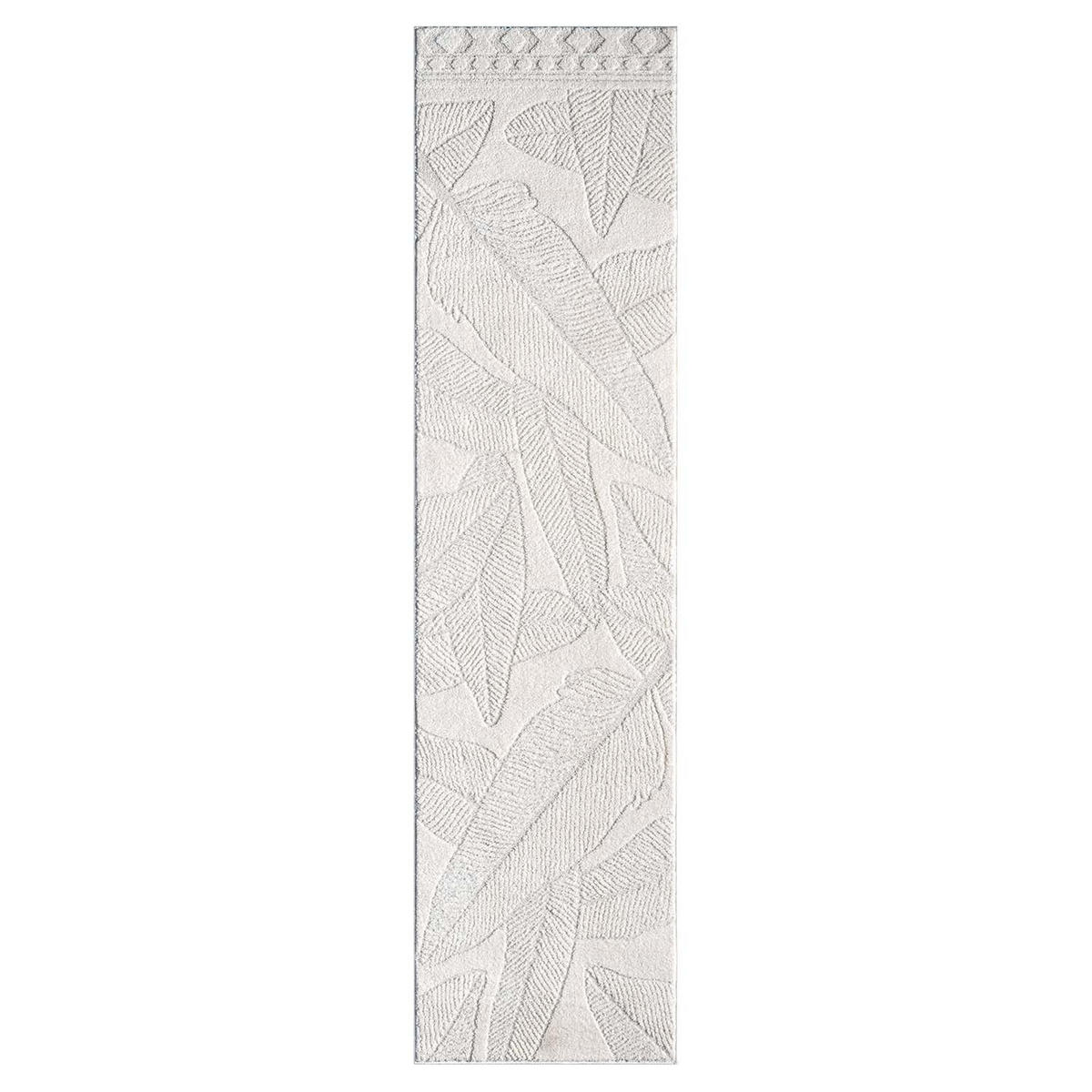 KURZFLOR-TEPPICH Lounge 0629 Creme 80x300 cm - Creme, Textil (80/300cm) - carpet city