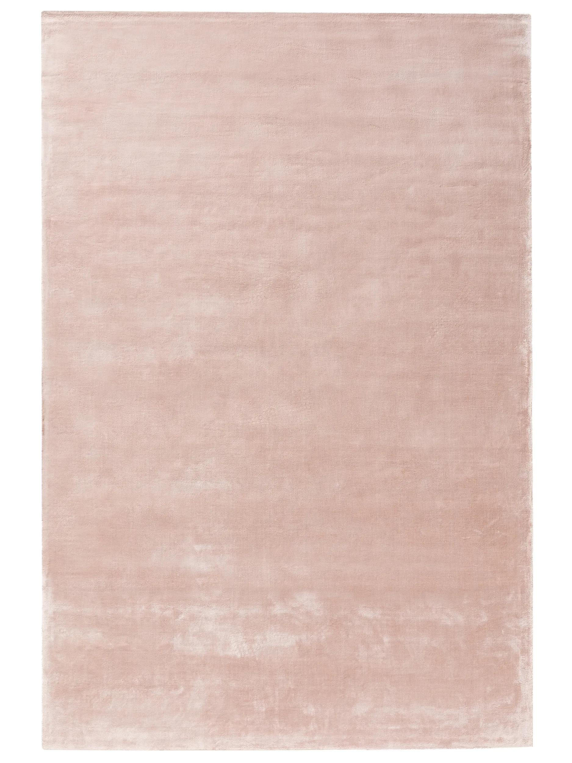 VISKOSETEPPICH Nela Rosa 160x230 cm - Rosa, Textil (160/230cm) - benuta Pure