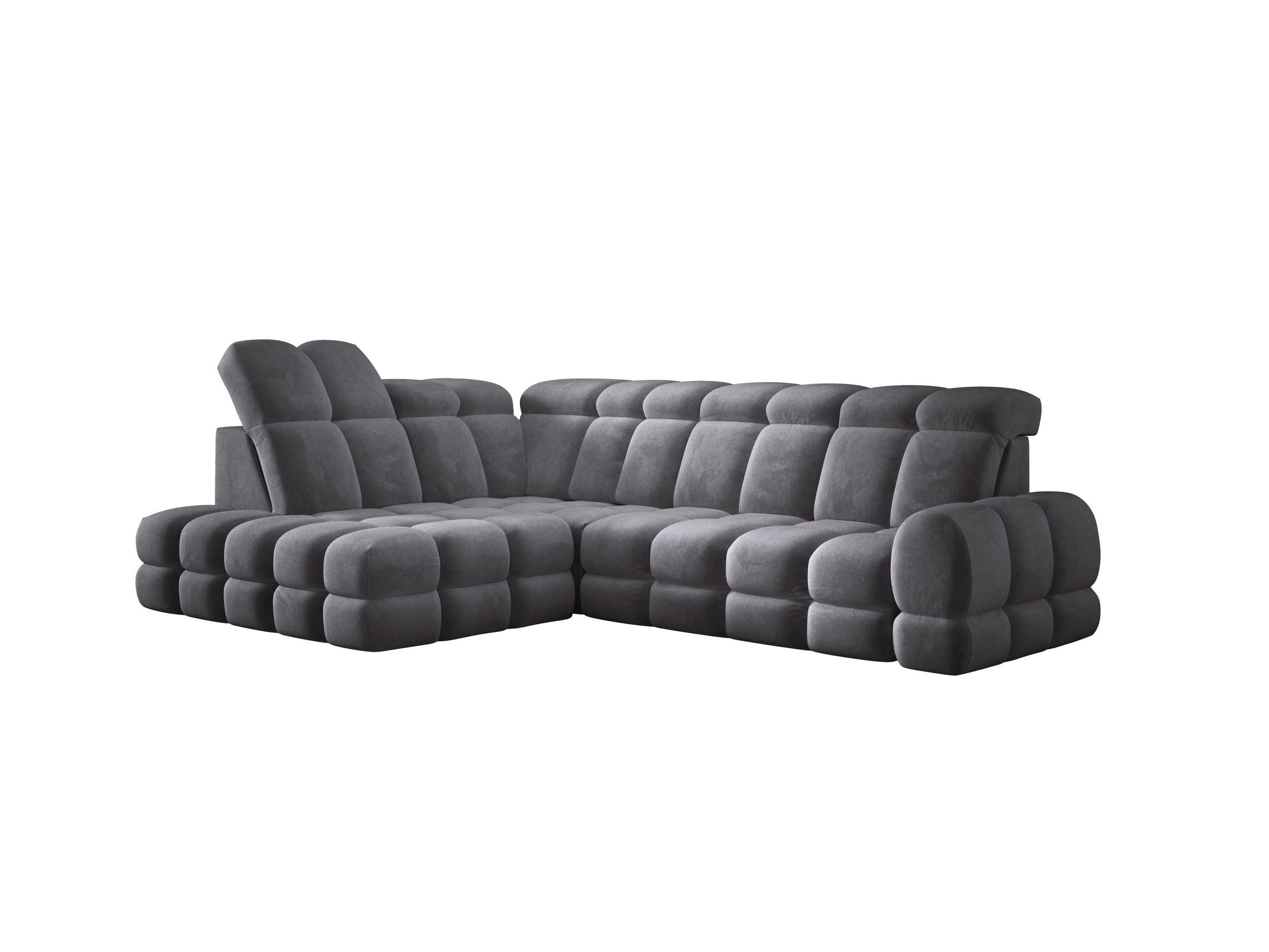 DomoHome Ecksofa Anthrazit 302x217 cm