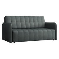 SCHLAFSOFA Viva Grand IV - Blaugrau/Schwarz, Holz/Kunststoff (165/85/95cm) - MIRJAN24