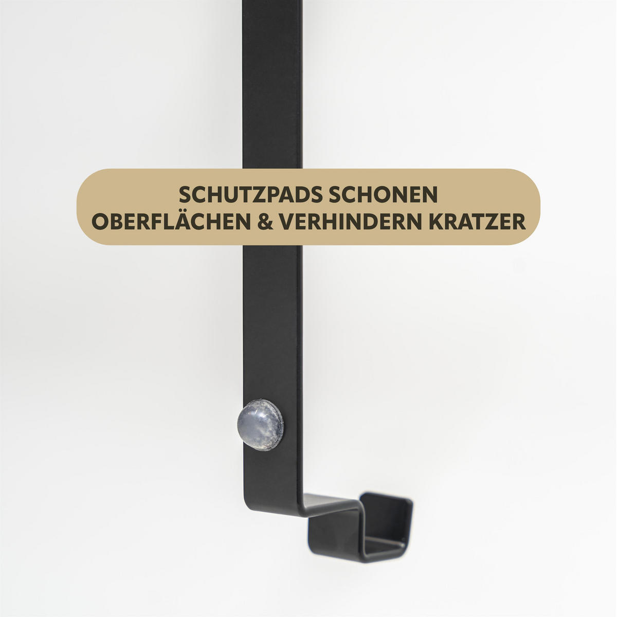 TÜR-HÄNGEREGAL, schwarz - Schwarz, Holz (65/86/17cm) - eluno