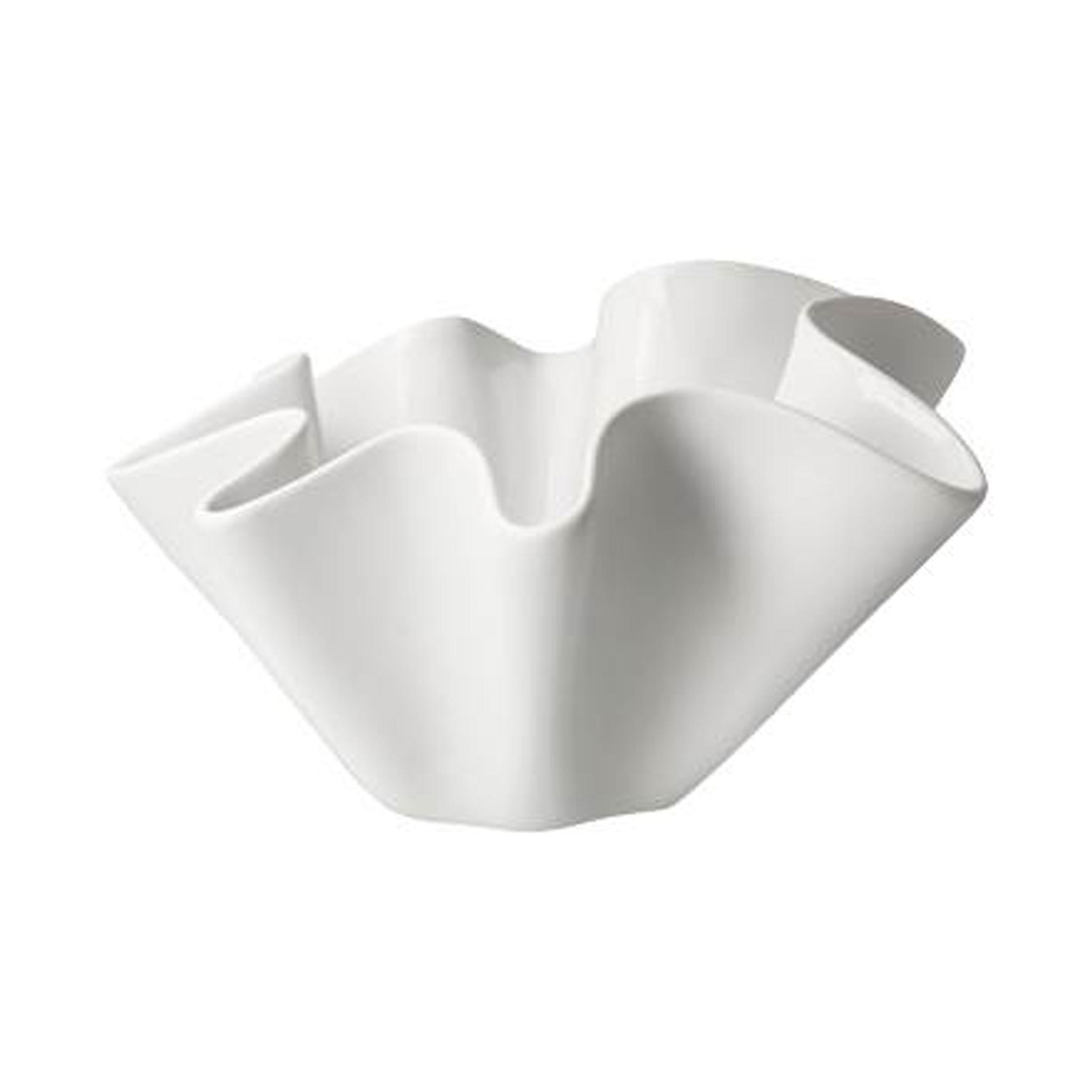 VASE Valentina, Biskuitporzellan, weiß, H 13.5 cm, 14005731 - Weiß, Keramik (13.5cm) - Goebel