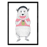 POSTER Deoso Sandia A3 Rahmenlos - Klar, Papier (29.7/5/42cm) - Nacnic