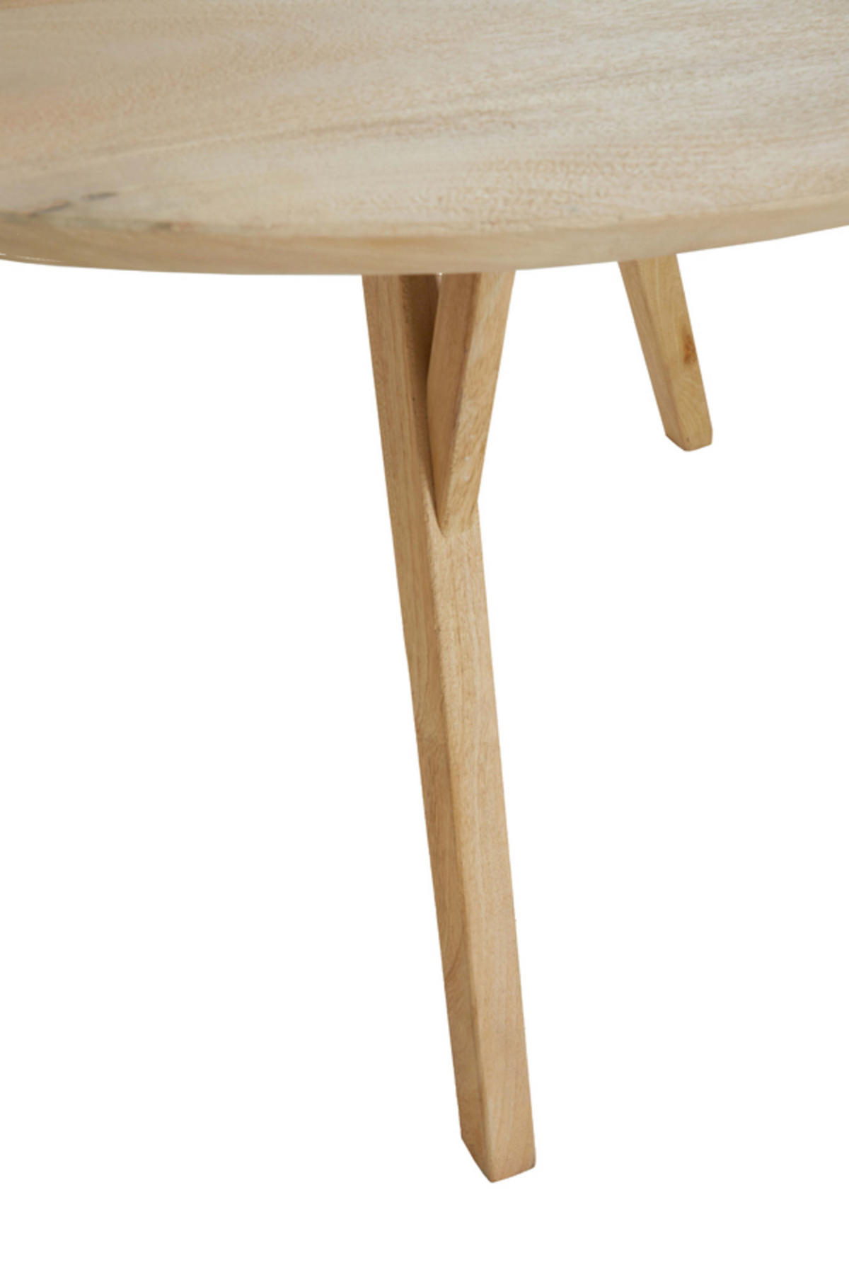 ESSTISCH Quenza Braun Ø140/76 cm - Braun, Holz (140/140/76cm) - Light & Living