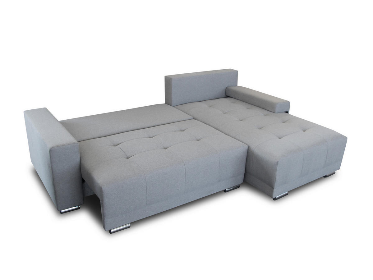 ECKSOFA Pavo - Rosa, Holz/Textil (255/180cm) - Sofnet