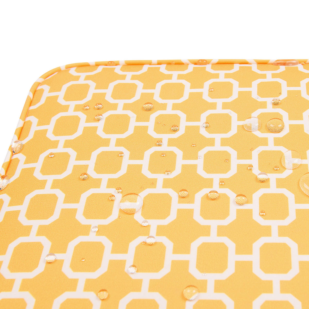 SITZKISSEN Gelb 29/38 cm Fiji - Gelb, Textil (38/5/29cm) - Beliani