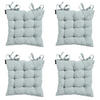 SITZKISSEN Neapel 46/46 cm 4er-Set - Blau, Textil (46/8/46cm) - Madison