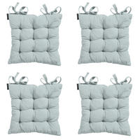 SITZKISSEN Neapel 46/46 cm 4er-Set - Blau, Textil (46/8/46cm) - Madison