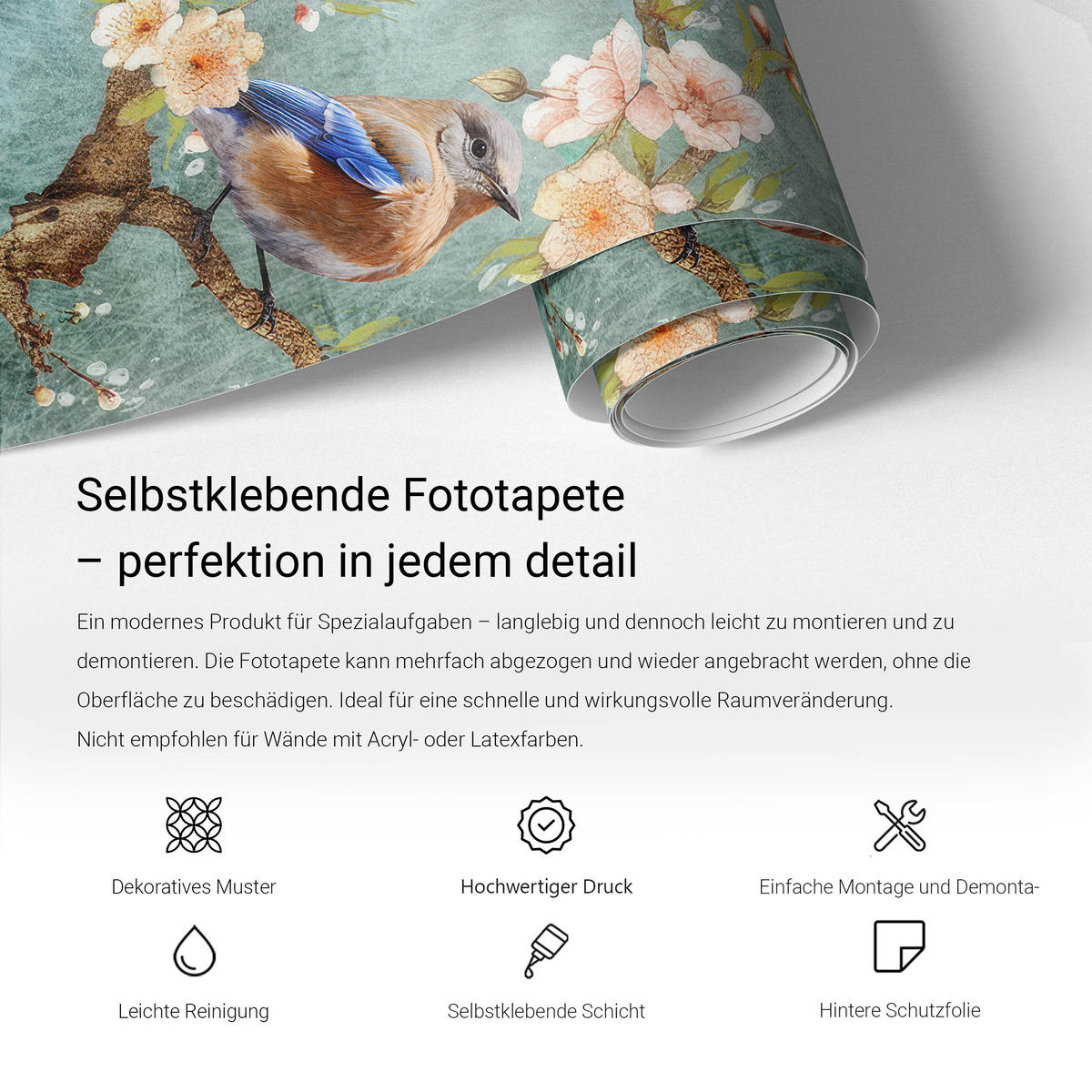 FOTOTAPETE 104x70 cm - Küstenherbst - Gelb, Textil (104/70cm) - Wallfluent