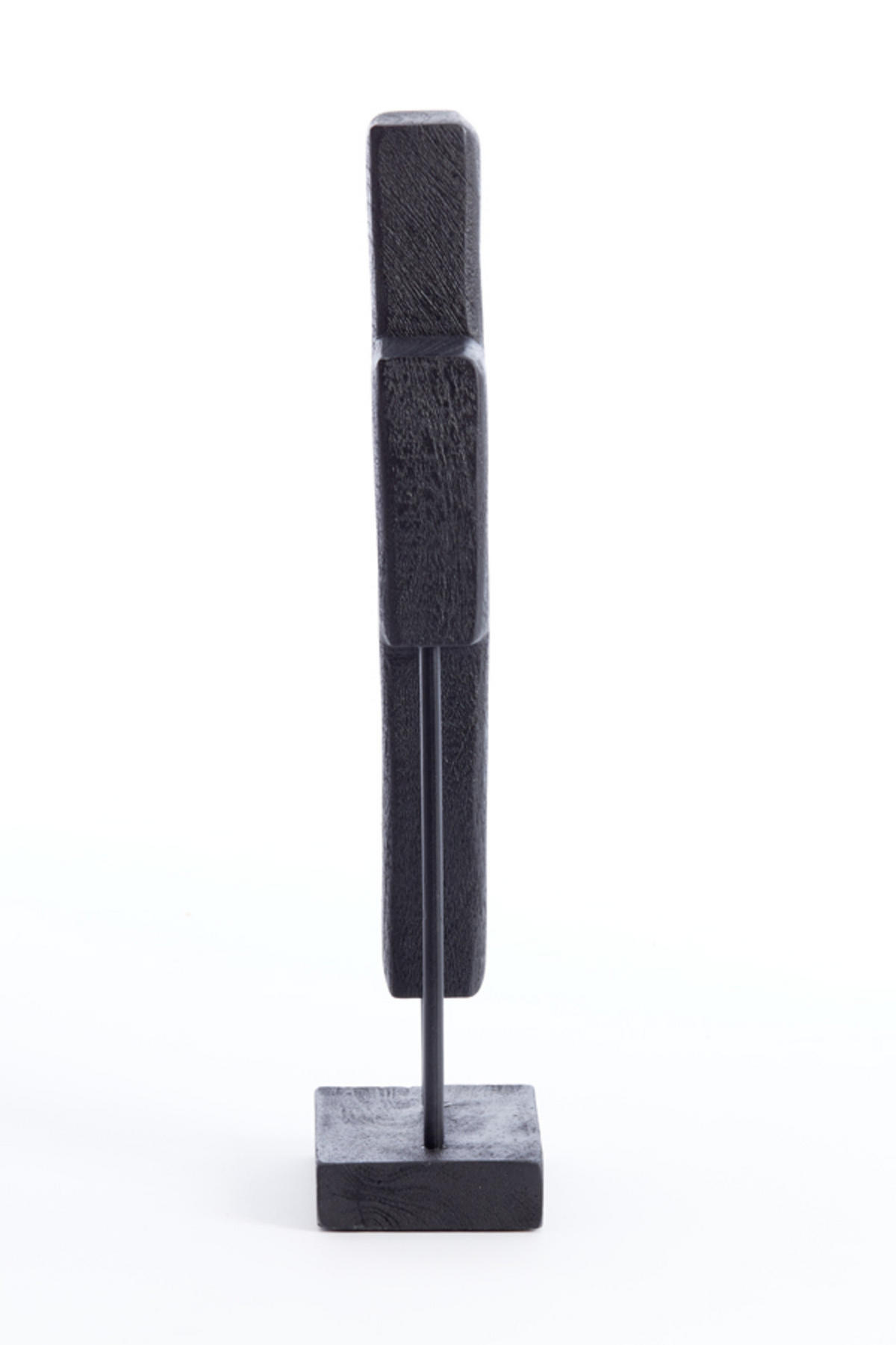 ORNAMENT Salio Schwarz 19/9,5/45 cm - Schwarz, Holz (9.5/45/19cm) - Light & Living