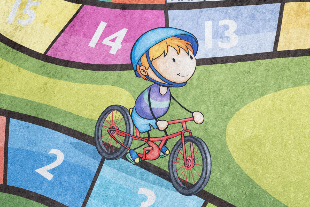 TEPPICH EMMA Grün 160/230 cm - Grün, Kunststoff (160/230cm) - Tapiso