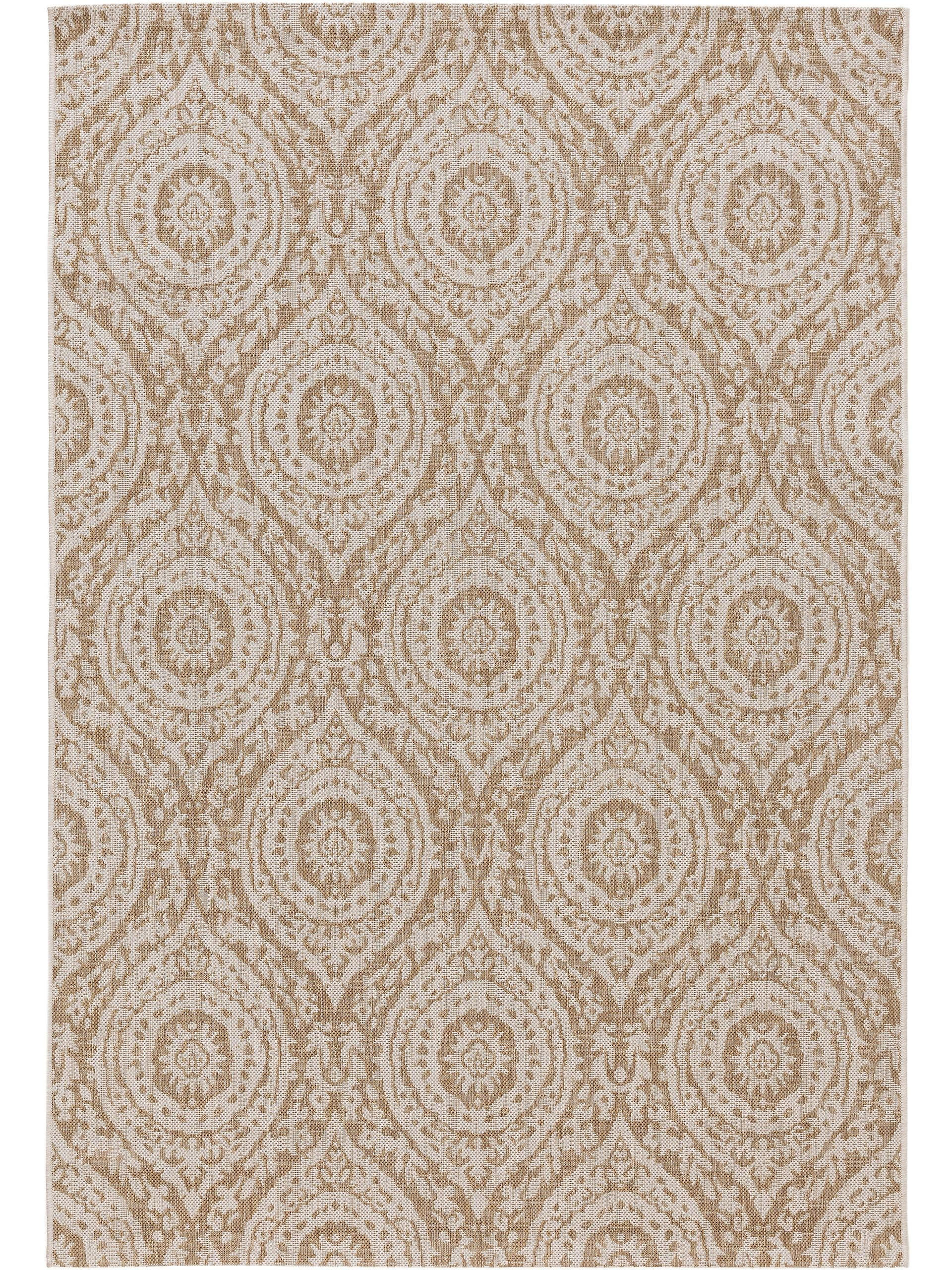 OUTDOORTEPPICH Cleo Cream/Beige 240x340 cm - Creme, Textil (240/340cm) - benuta Nest