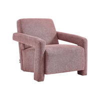 SESSEL mit gerader Rückenlehne - 1 -Sitzer - Polyester - rosa - ISPARTA - Pink, Textil (65/71/83cm) - Vente-Unique