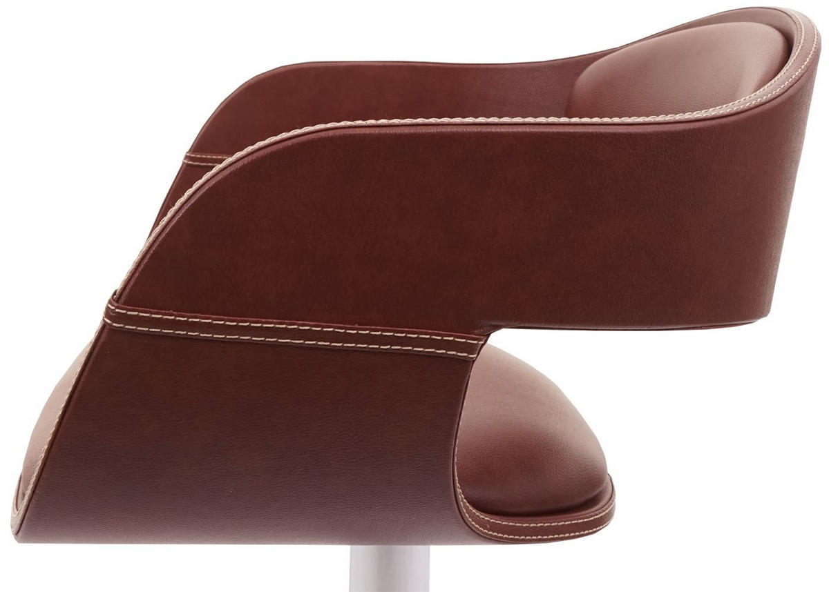 BARHOCKER A47B Braun - Braun, Textil (49/107/49cm) - MCW