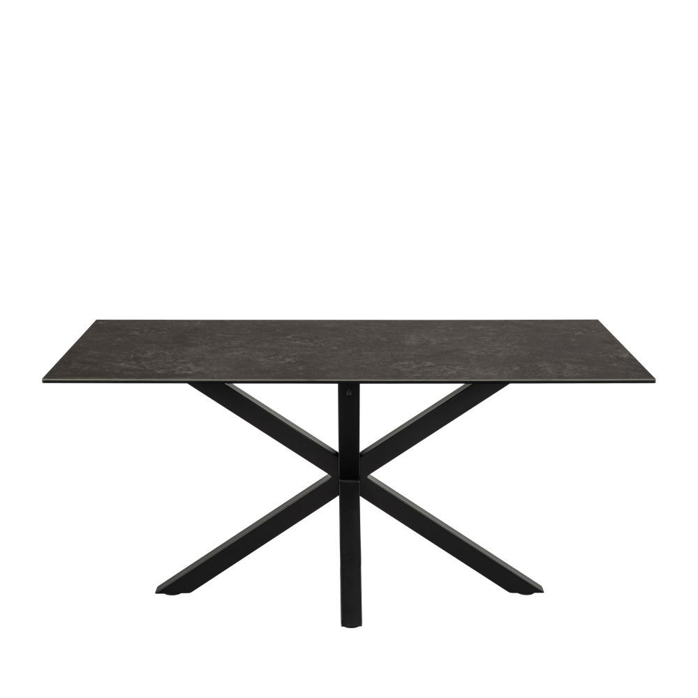 ESSTISCH - Keramik - Schwarz - Schwarz, Keramik (160/90/76cm) - Drawer