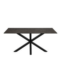 ESSTISCH - Keramik - Schwarz - Schwarz, Keramik (160/90/76cm) - Drawer