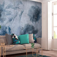 SELBSTKLEBENDE FOTOTAPETE 147/105 cm - Blau, Kunststoff/Textil (147/1cm) - KUNSTLOFT