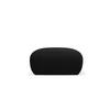 POUF Molino aus strukturiertem Stoff schwarz - Schwarz, Textil (75/36/75cm) - Micadoni