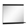 SPIEGEL Montreal Schwarz Matt - 60 x 12 x 50 cm - Schwarz, Glas (60/50/12cm) - Badplaats