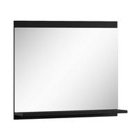 SPIEGEL Montreal Schwarz Matt - 60 x 12 x 50 cm - Schwarz, Glas (60/50/12cm) - Badplaats