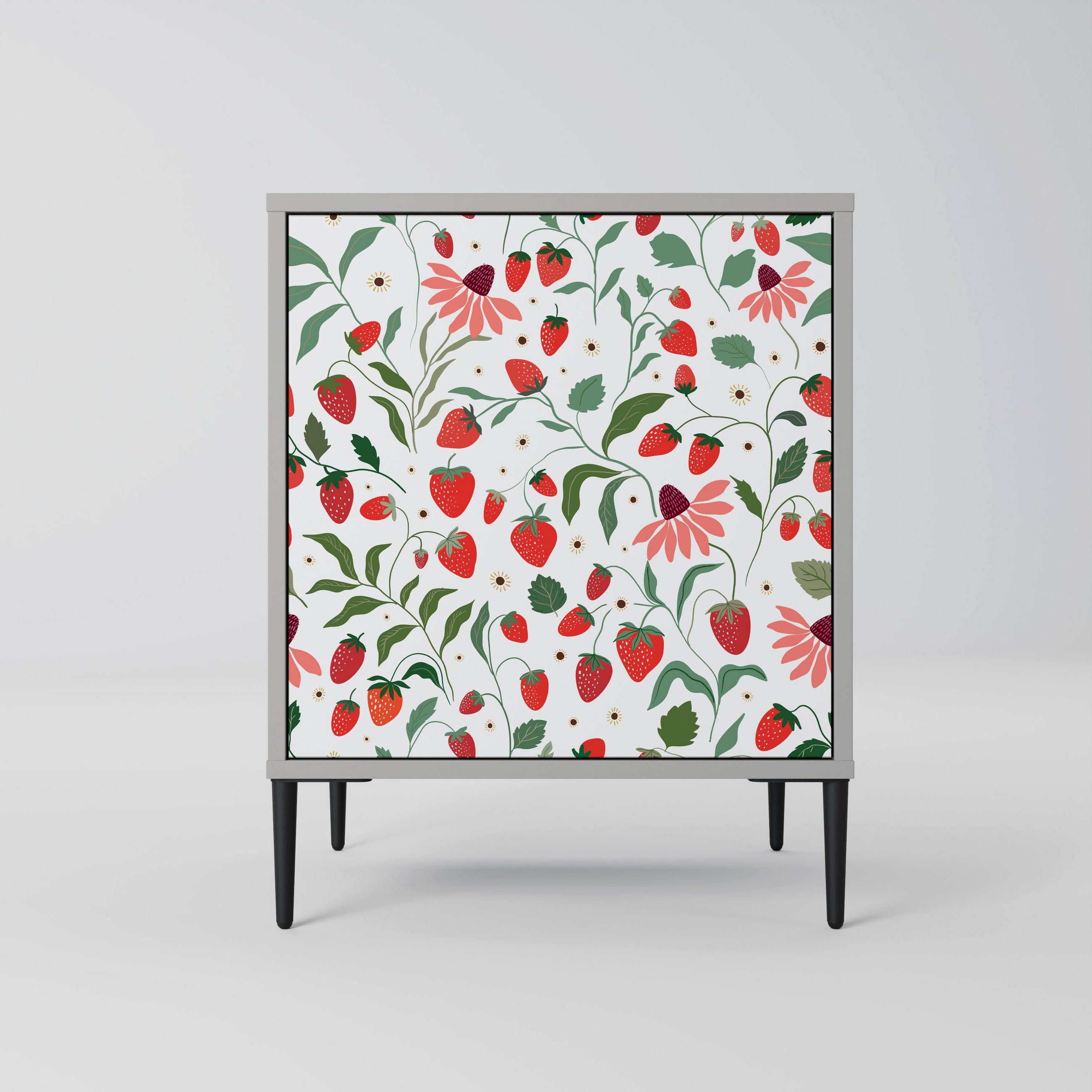 SpaceRebels Sideboard Grau 57.5x72.5x42 cm
