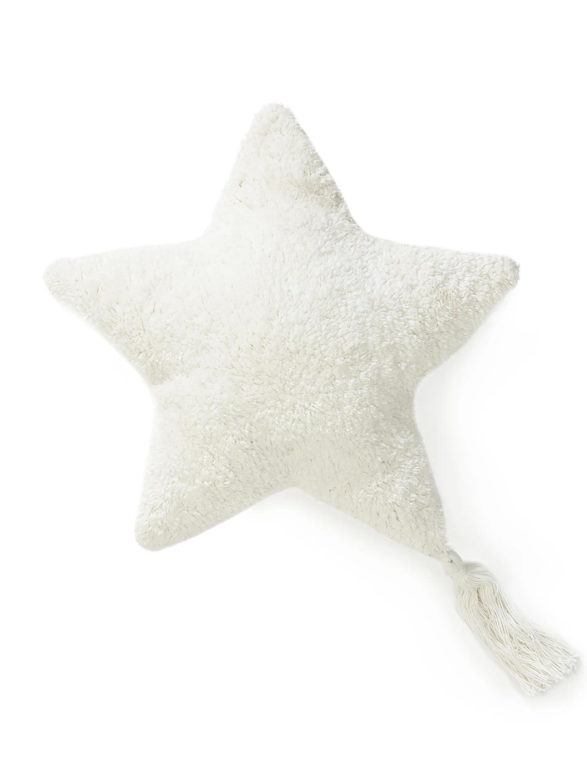 KISSEN Stars Cream 45x45 cm - Creme, Textil (45/45cm) - Lytte