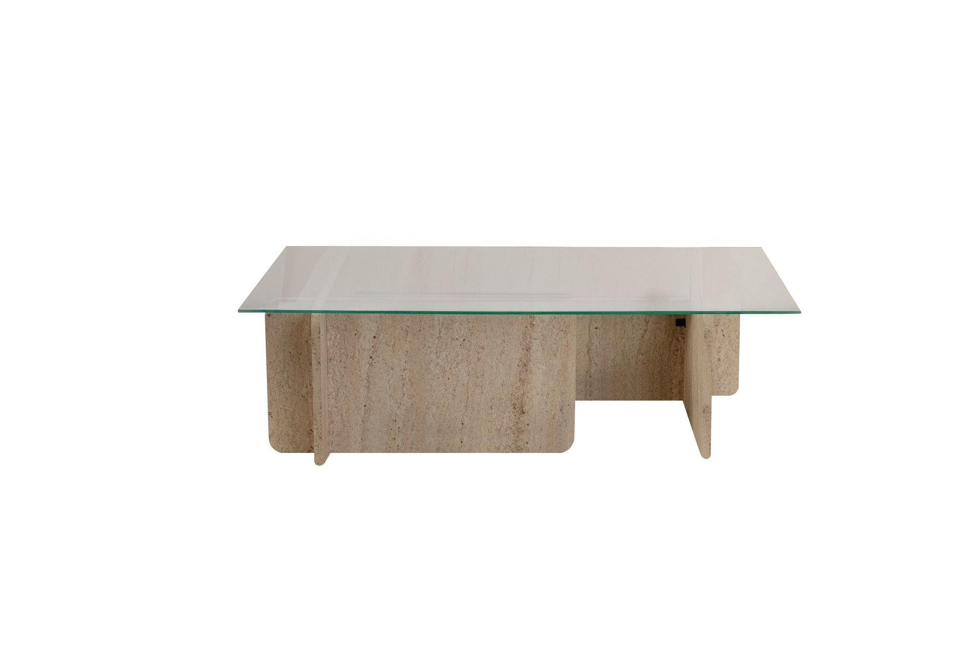 Habitat Garten Couchtisch Beige 65x30x105 cm