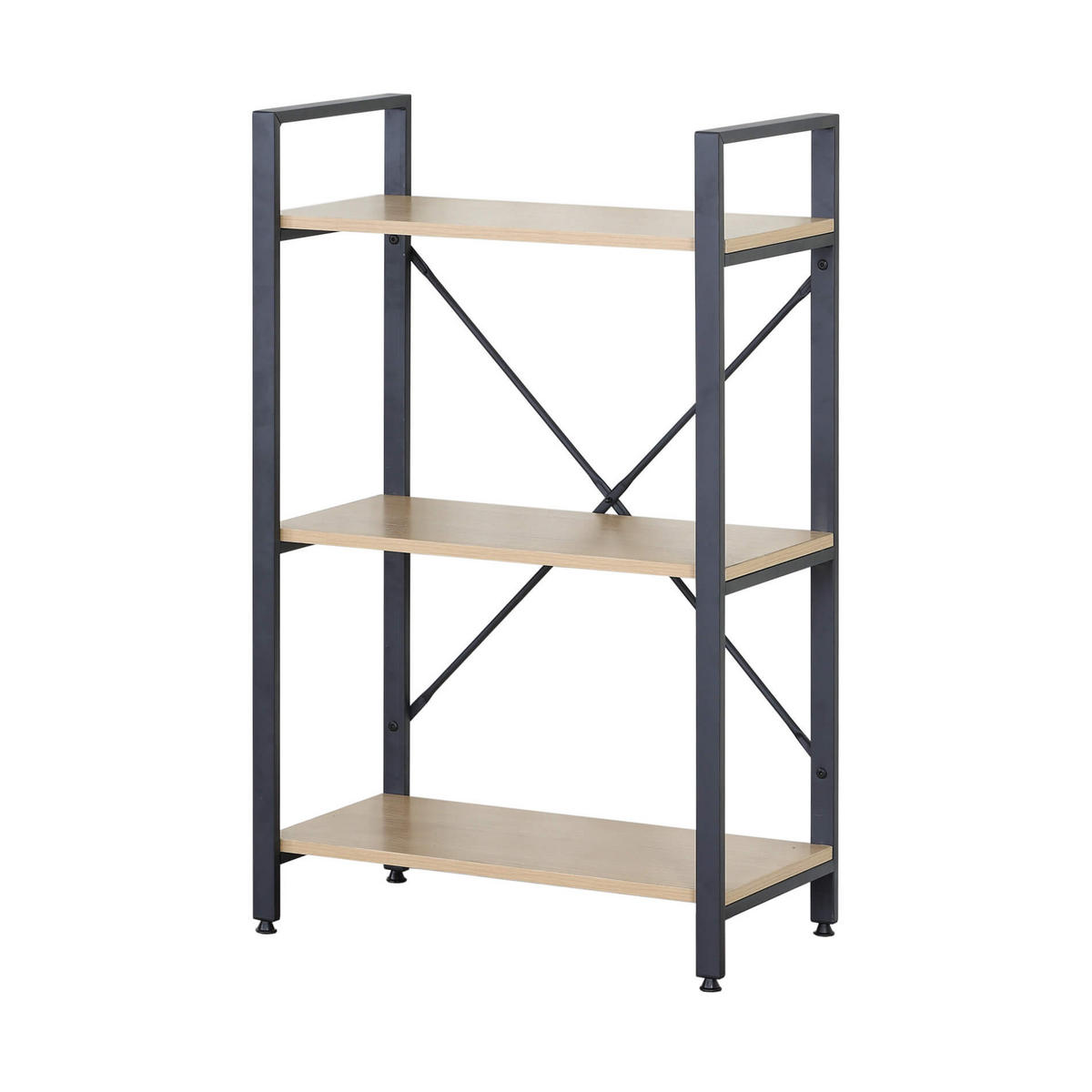 BÜCHERREGAL Schwarz 32/60/94 cm - Schwarz, Holzwerkstoff (32/94/60cm) - Mobili Rebecca