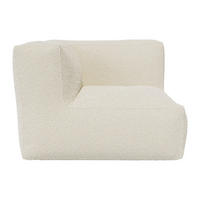 SESSEL mit gerader Rückenlehne - 1 Person - Stoff - Gebrochenes Weiß - - Weiß, Textil (95/80/95cm) - Vente-Unique
