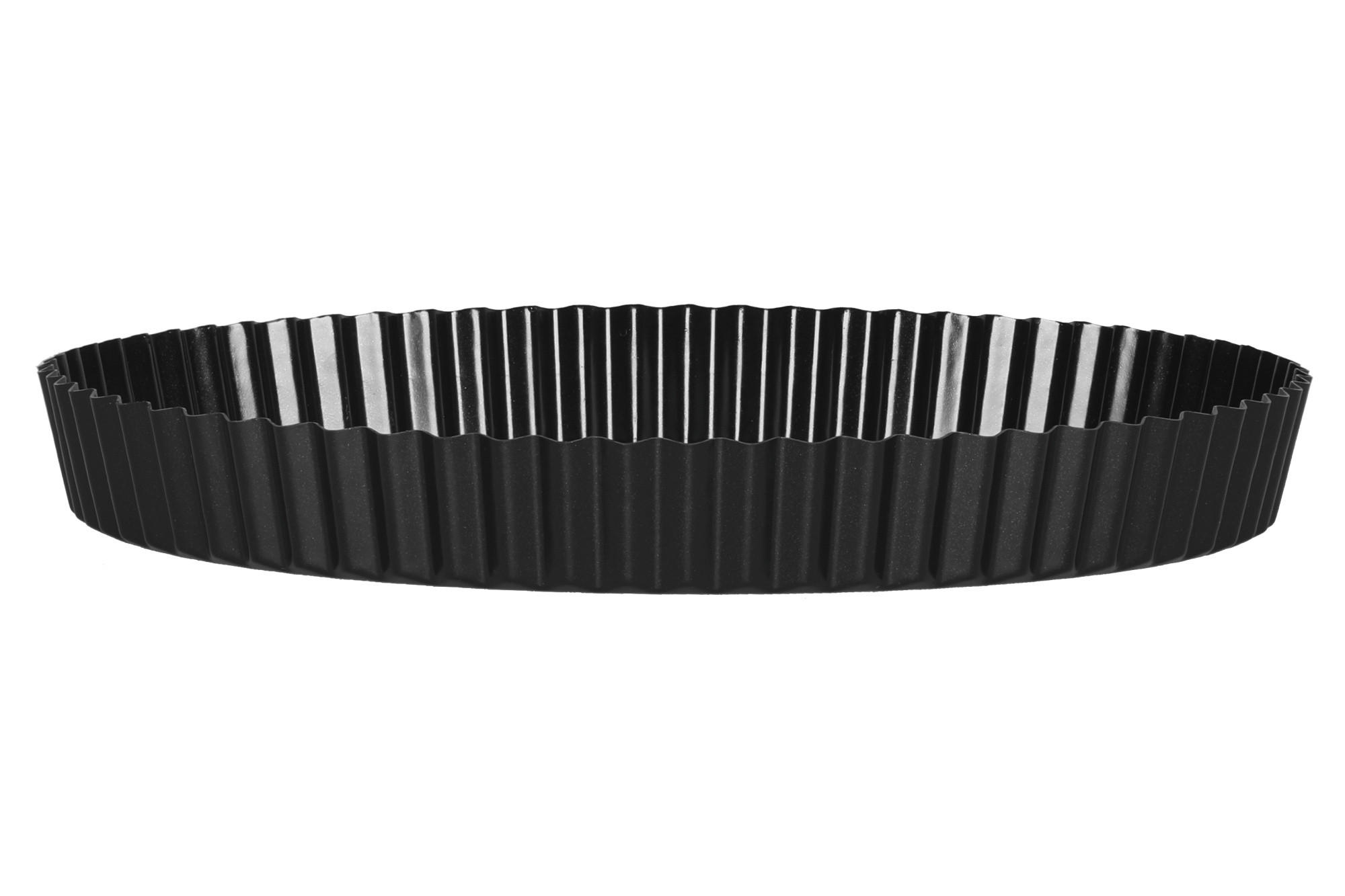 TARTEFORM Ø 26 cm - Schwarz, Metall (26/3/26cm)