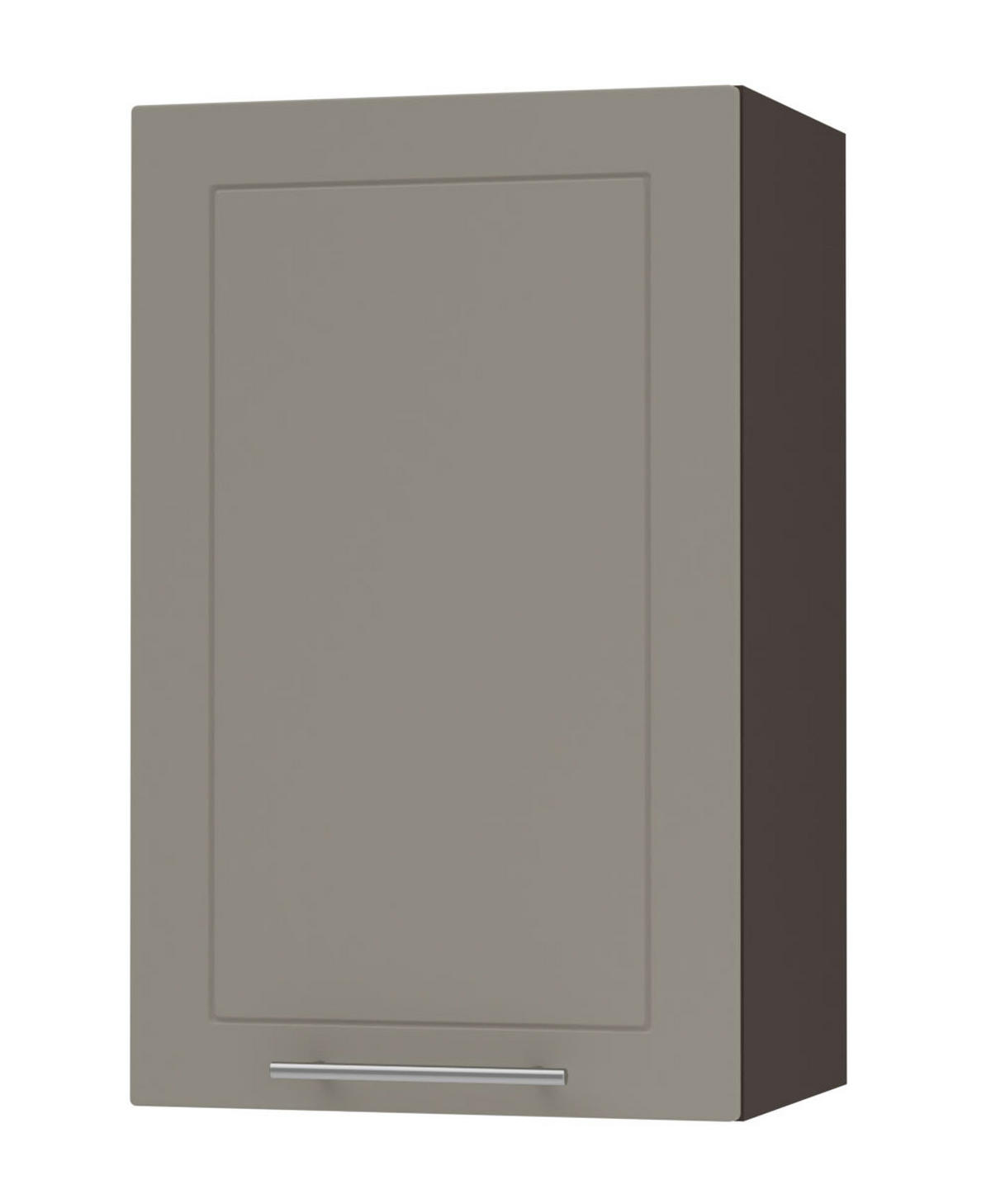 KÜCHENHÄNGESCHRANK Kvantum W2/45 Beige Matt / Lava Matt 45 / 32,5 / 72cm - Dunkelgrau/Beige, Holz/Holzwerkstoff (45/72/32.5cm) - Feldmann-Wohnen
