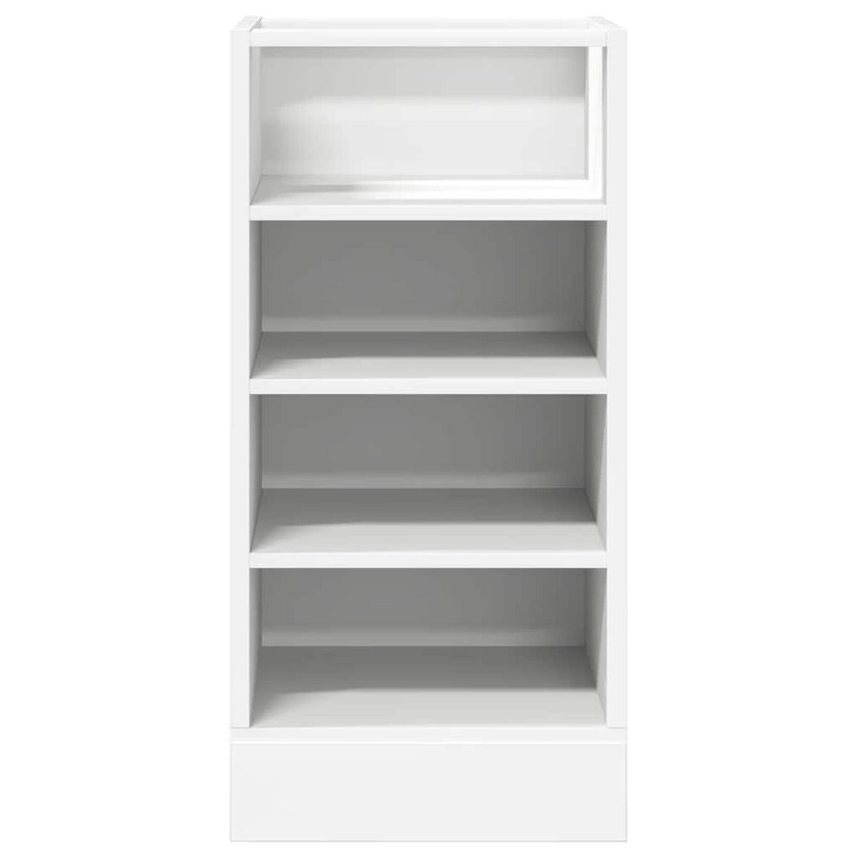 UNTERSCHRANK Riga Weiss 40/44,5/81,5 Cm Holzwerkstoff - Weiß, Holzwerkstoff (44.5/81.5/40cm) - vidaXL