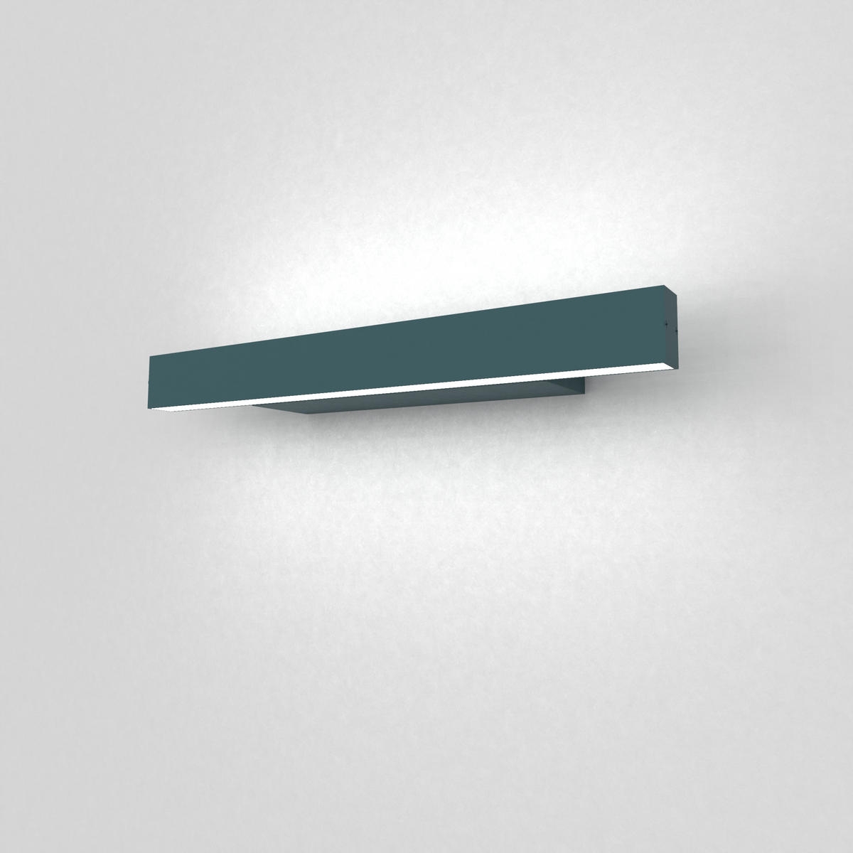 LED-WANDLEUCHTE - Blau, Metall (30/3.1/7cm) - Lumicom