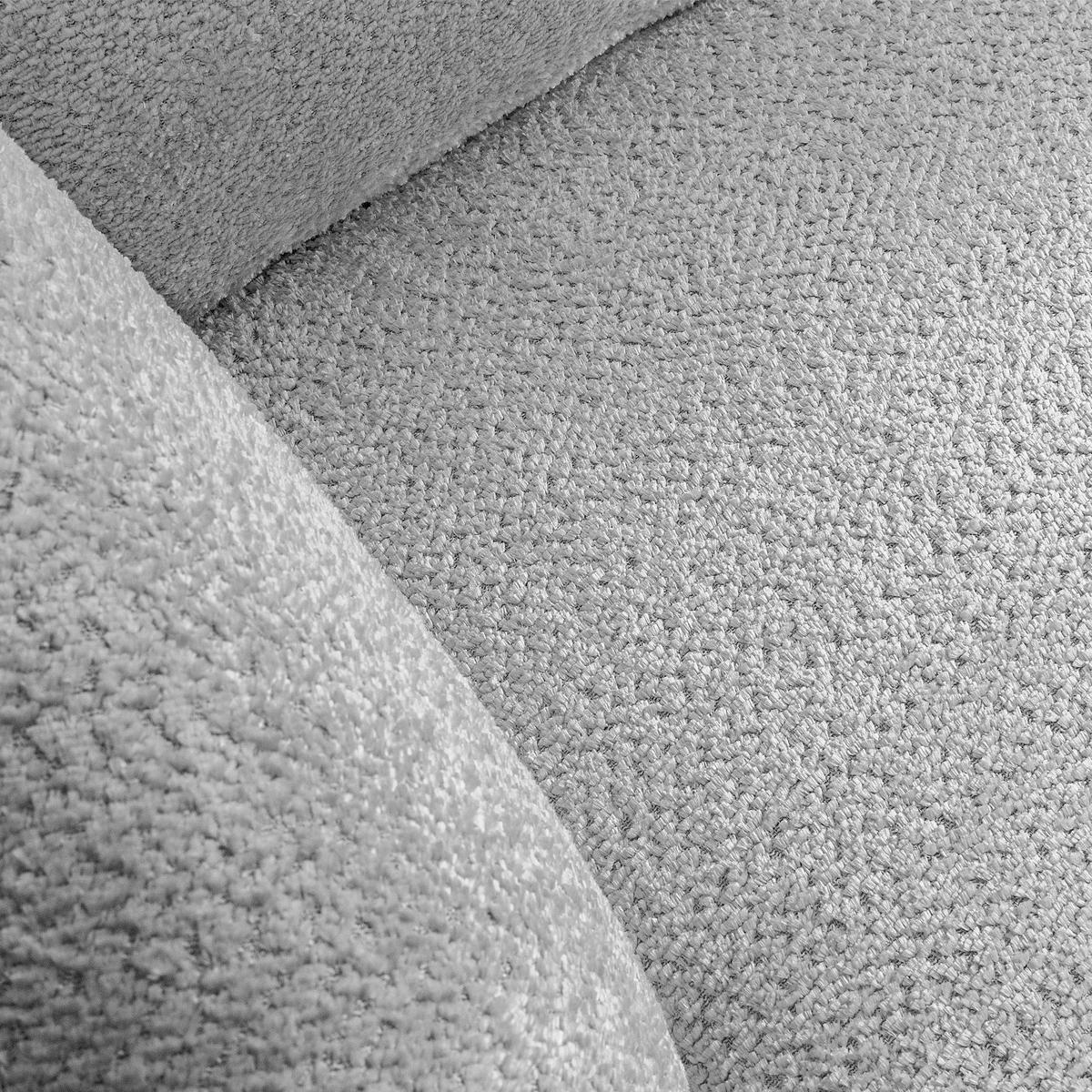 ECKSOFA LINKS VIRA, Grau, Chenille - Schwarz/Grau, Holz/Holzwerkstoff (300/160cm) - KONSIMO®