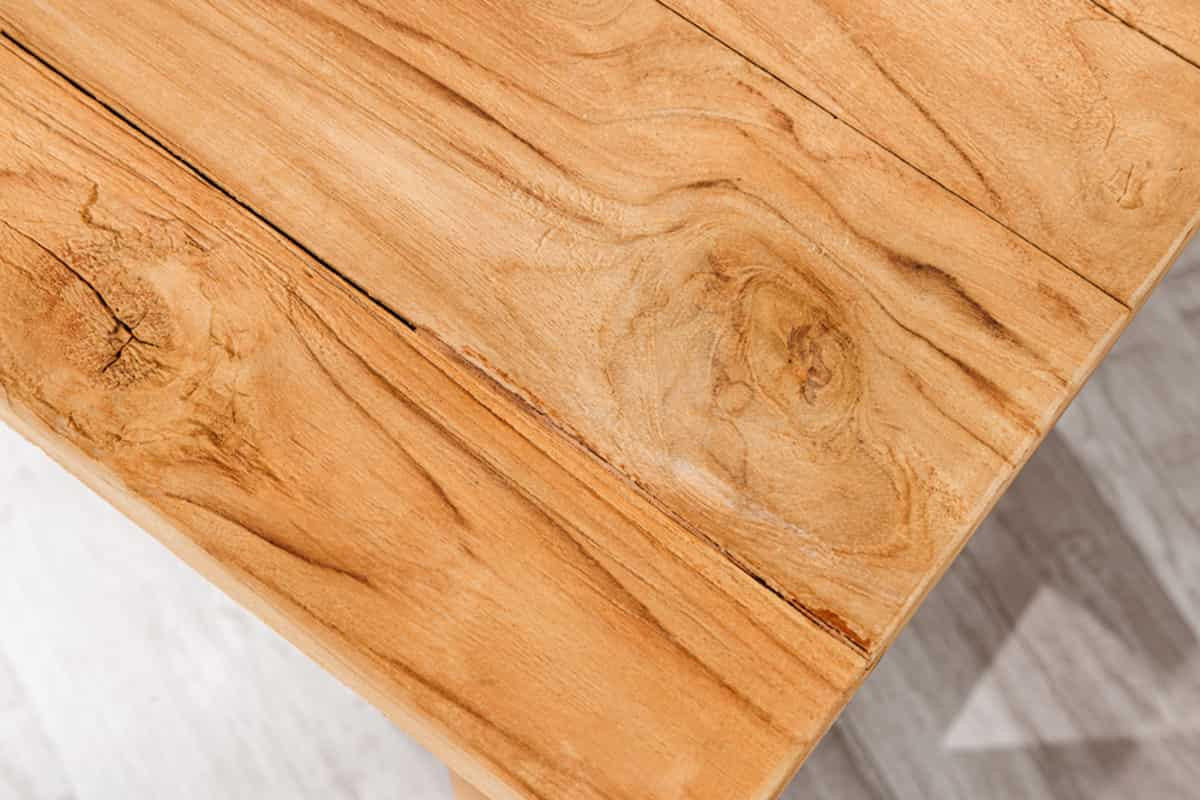 COUCHTISCH JAVA Teakholz quadratisch Natur 70cm - Schwarz/Braun, Holz (70/70/32cm) - riess-ambiente
