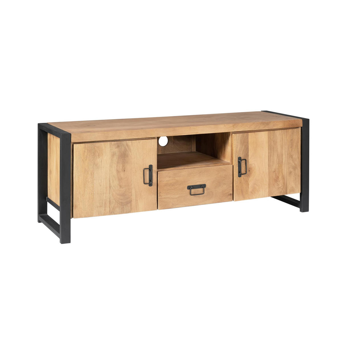 TV-MÖBEL Britt Braun 45/150/55 cm - Braun, Holz (150/55/45cm) - Starfurn